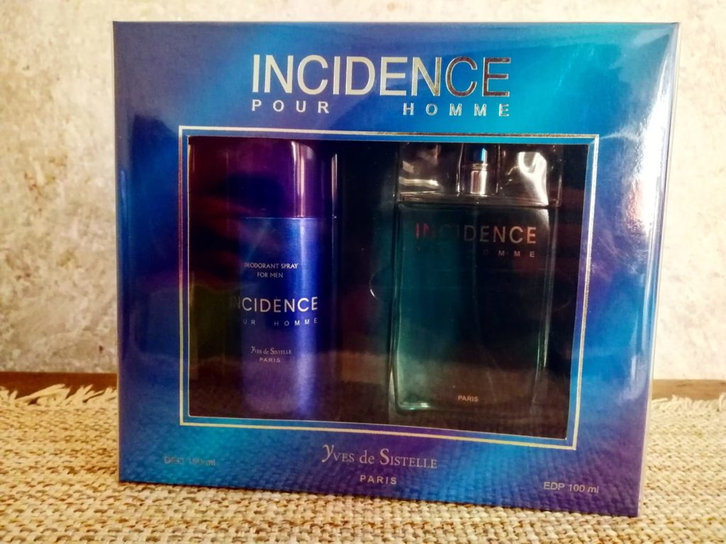 parfum incidence pour homme